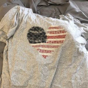 Cute heart design t shirt